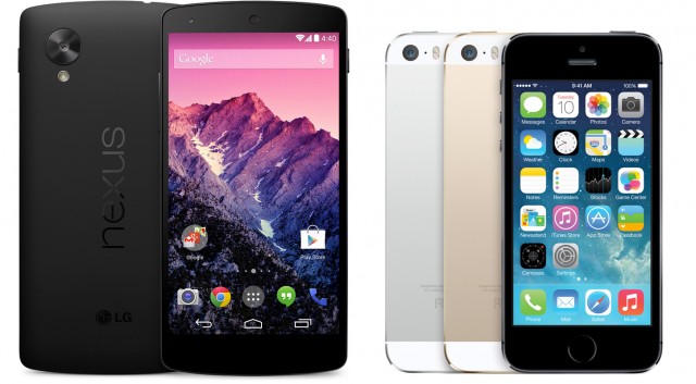 Какой телефон купить: iPhone 5s или Nexus 5?