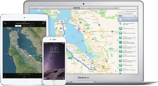 Apple Maps могут получить новые функции