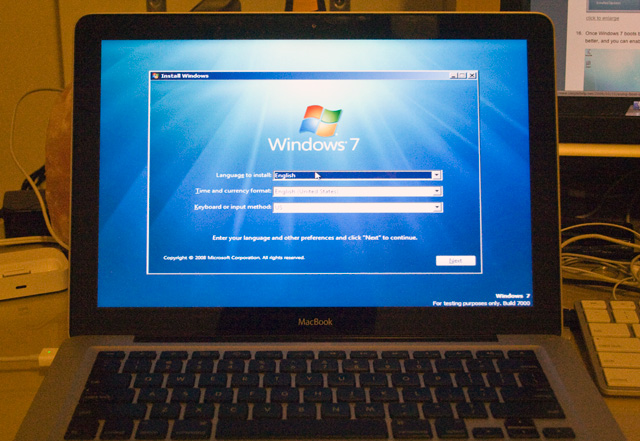 На новые MacBook нельзя будет установить Windows 7 через Boot Camp