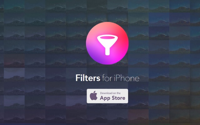 Filters – фоторедактор с рекордным количеством фильтров