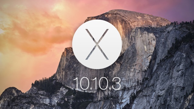 OS X Yosemite 10.10.3 доступна для установки всем пользователям