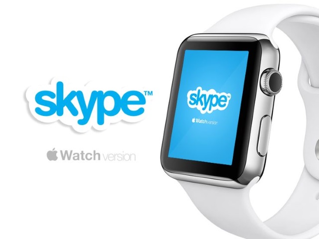 Skype теперь доступен на Apple Watch