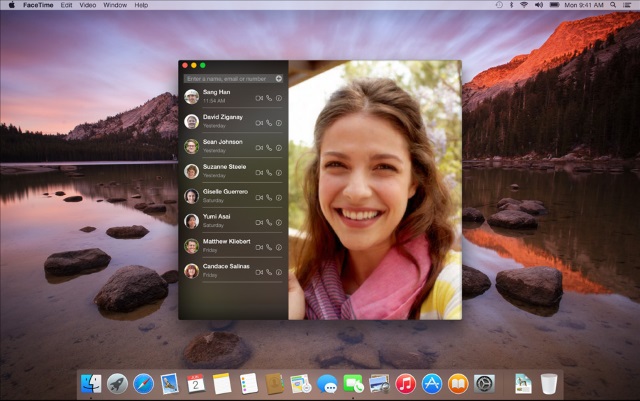 Проблема со звонками FaceTime в OS X Yosemite 10.10.4 не была исправлена