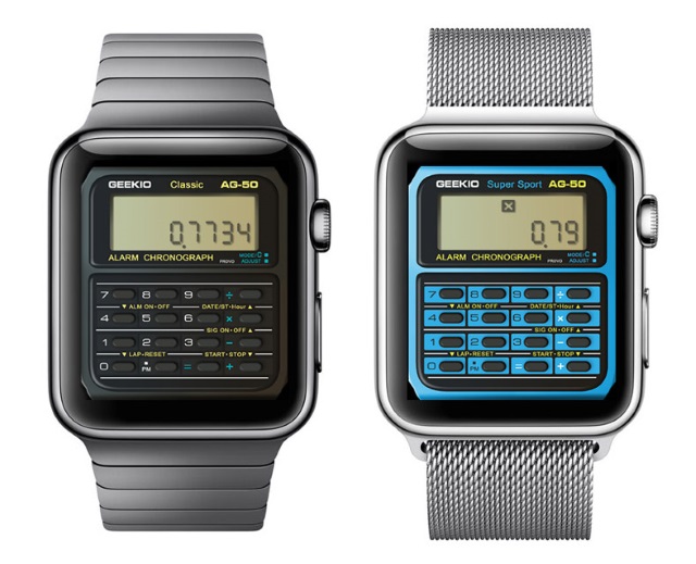 Приложение превращает Apple Watch в ретро-часы