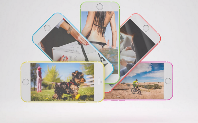Качественный концепт iPhone 6c с разноцветными корпусами от студии SET Solution