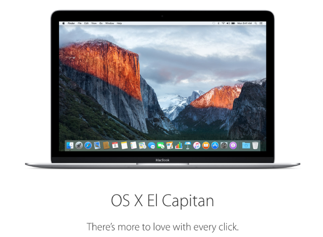 Первая публичная бета-версия OS X 10.11 El Capitan доступна для загрузки