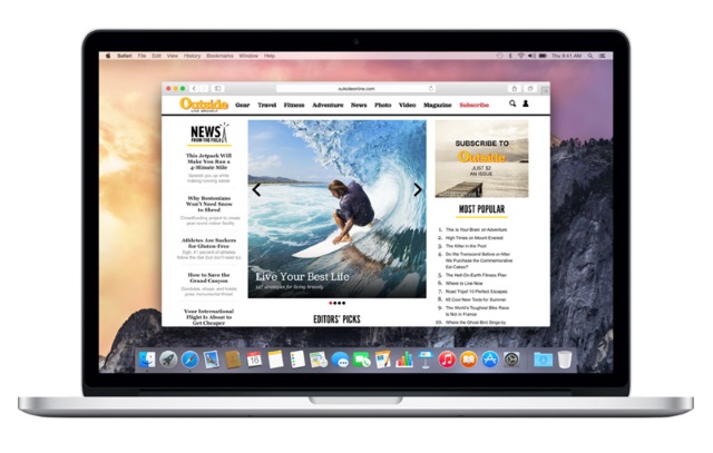 Публичная бета OS X Yosemite 10.10.5 доступна для загрузки