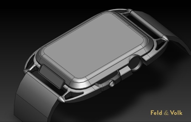 Apple Watch из углеродного волокна от Feld & Volk