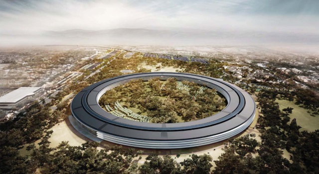 Apple показала прогресс в строительстве Campus 2