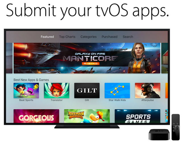 Apple попросила разработчиков подготовить приложения для новой Apple TV