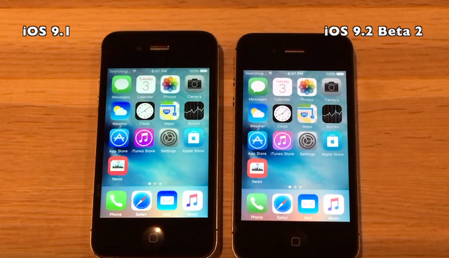Вторая бета-версия iOS 9.2 стала работать быстрее первой