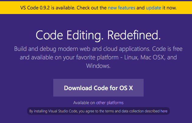 Visiual Studio Code для Mac