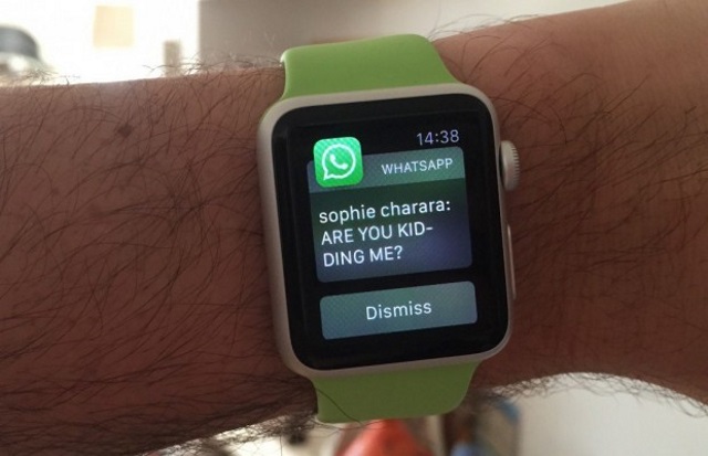 WhatsApp в скором времени обновится версией для Apple Watch
