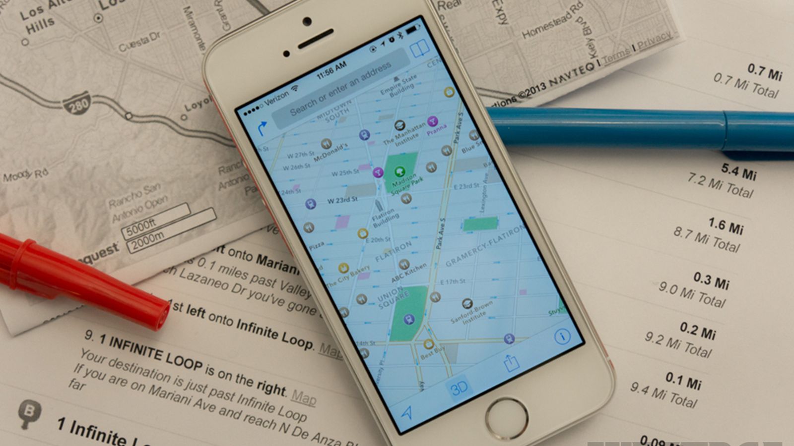 Apple Maps на iOS-устройствах используются в три раза чаще Google Maps