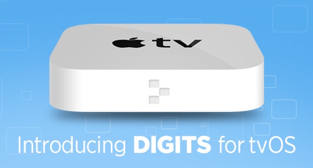 Digits for tvOS. Twitter тоже любит новую Apple TV