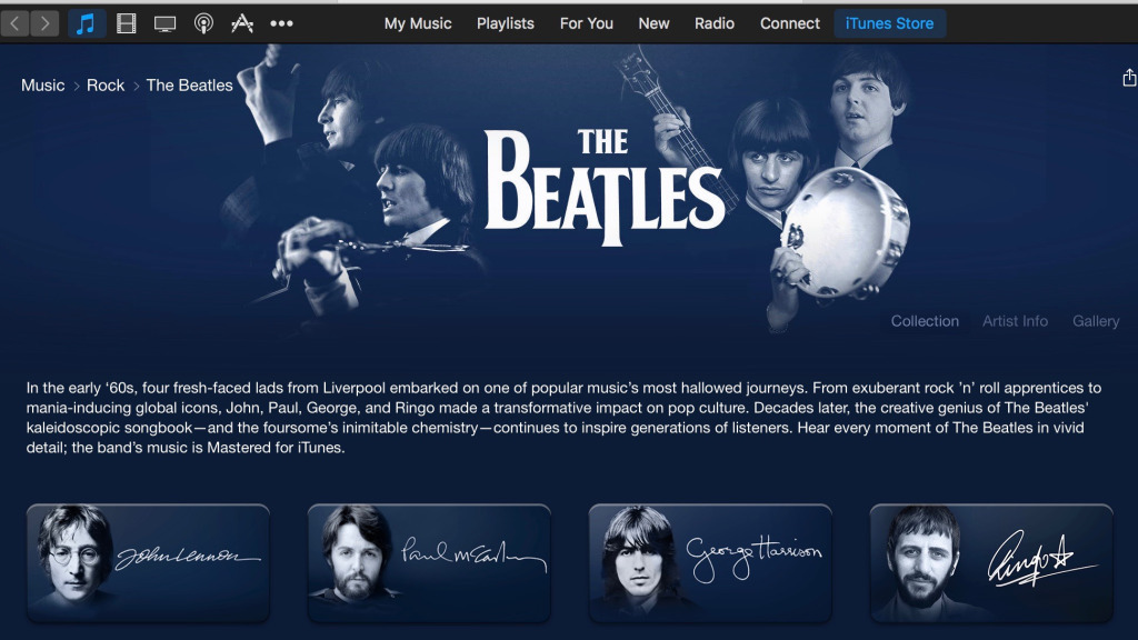 В канун Рождества The Beatles может появиться в Apple Music