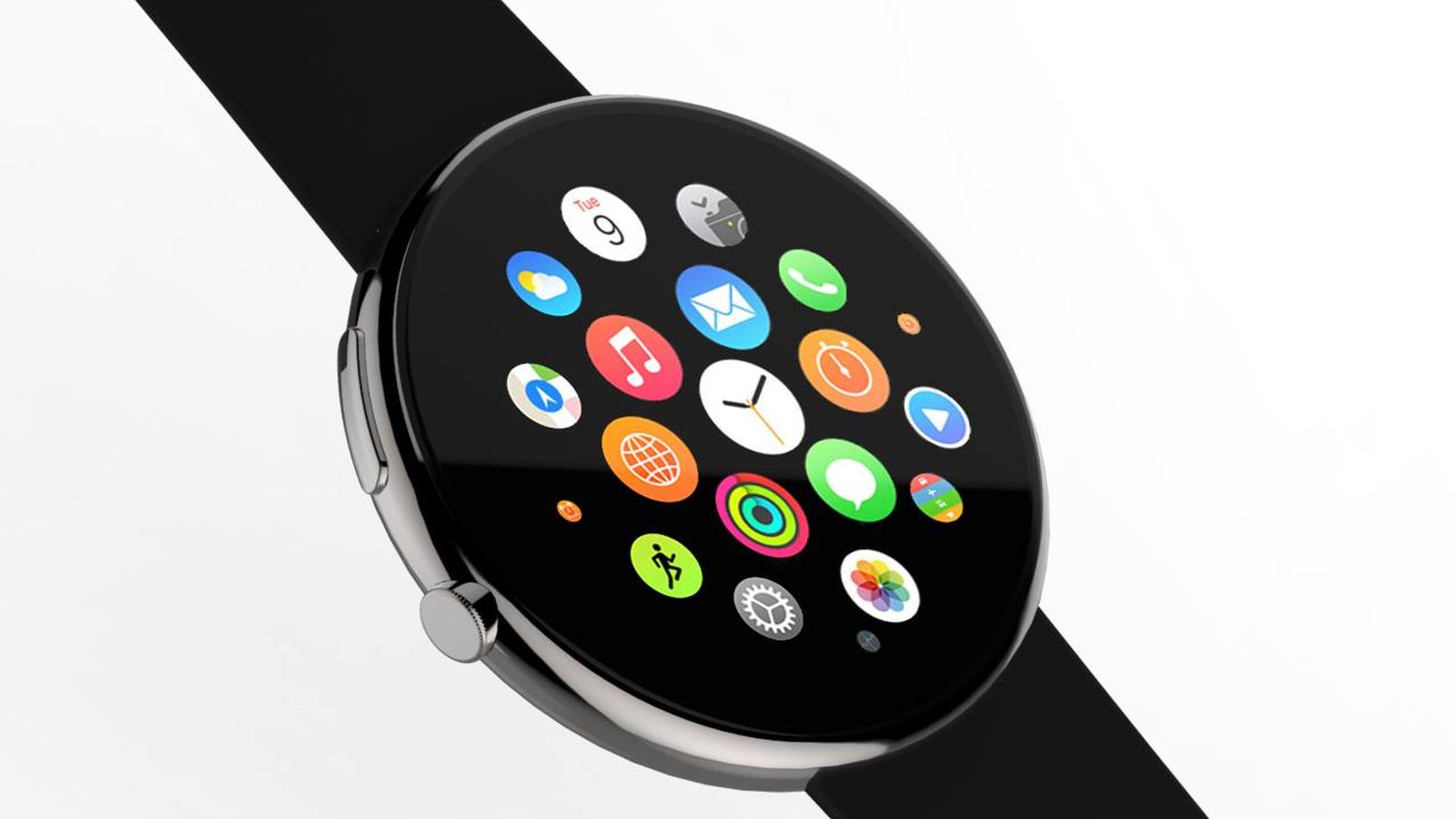 В Сеть попали снимки Apple Watch 2 с круглым экраном