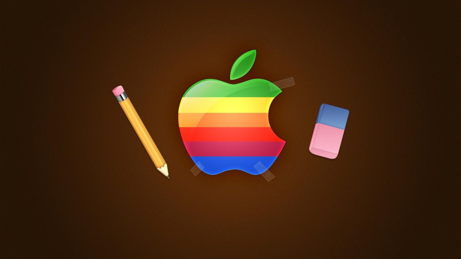 Надкушенное яблоко, или история логотипов компании Apple