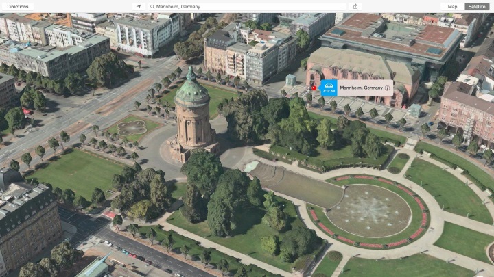 Apple дополнит свои карты аналогом Google Street View