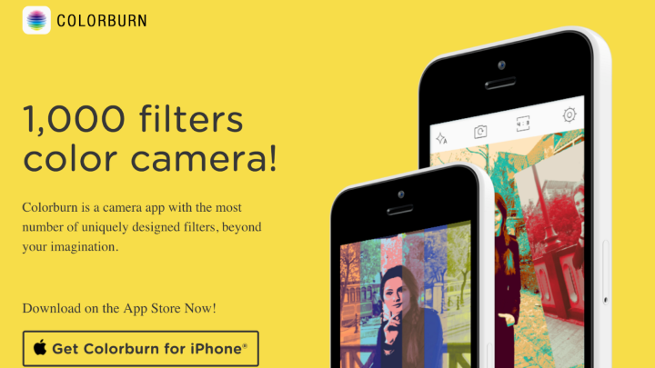 Лучшее приложение для работы с фотографией 2015 года Colorburn раздается бесплатно