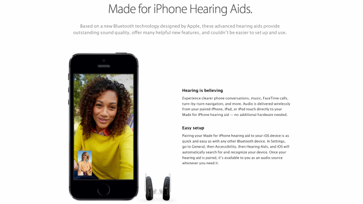 Специальные аксессуары для iPhone могут быть признаны альтернативой слуховым аппаратам