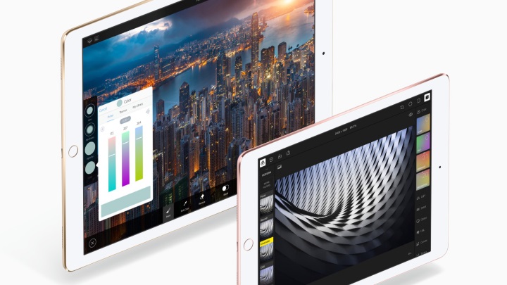 9,7-дюймовый iPad Pro оснащен 2 ГБ оперативной памяти и менее производительной версией A9X