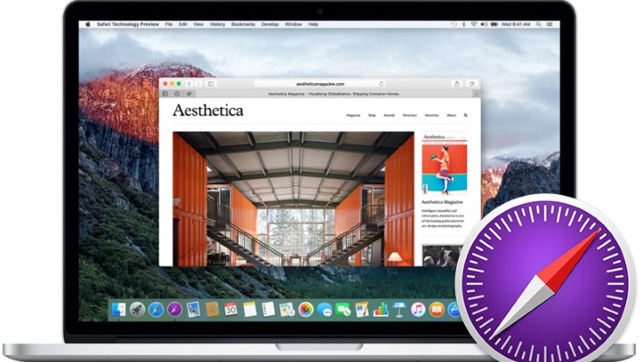Apple выпустила первое обновление для Safari Technology Preview