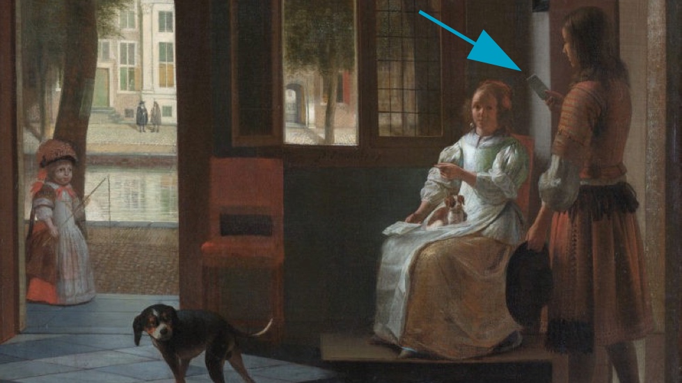 Тим Кук увидел iPhone на картине 1670 года