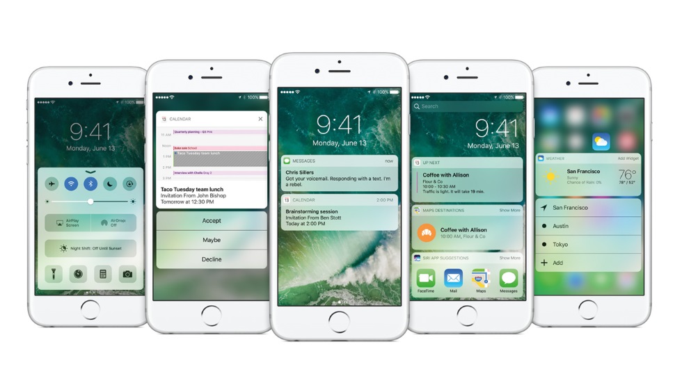 Пункт управления iOS 10 будет дополнен переключателем сотовых данных