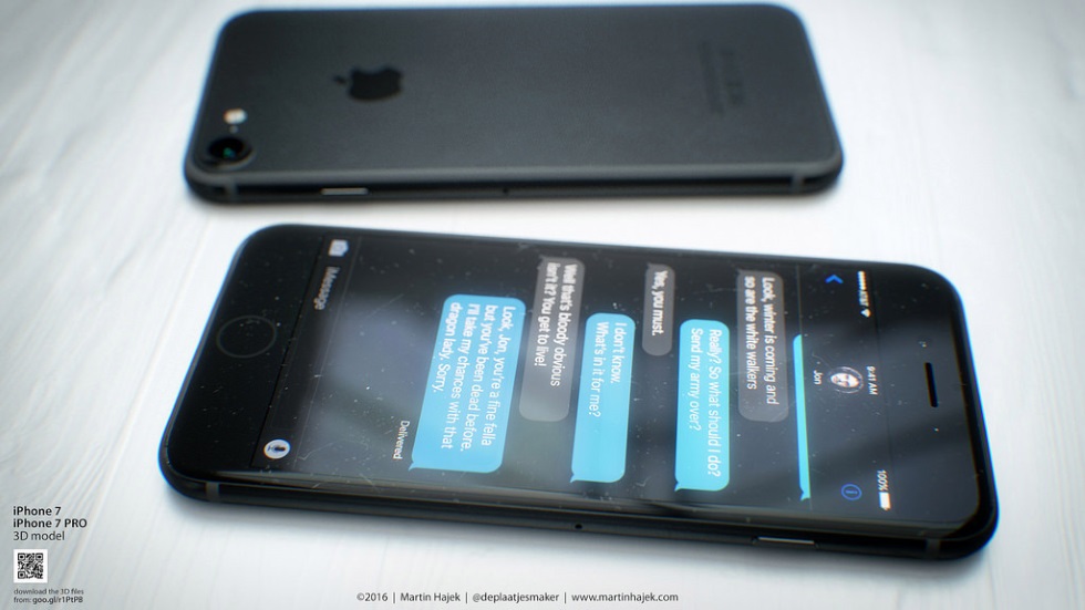 WSJ: базовая модель iPhone 7 будет оснащена 32 ГБ встроенной памяти