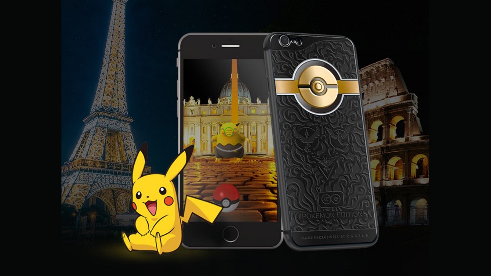 Caviar представила iPhone 6s для поклонников Pokemon GO
