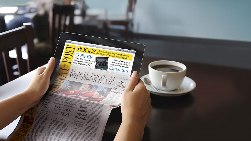 Apple запатентовала «цифровую газету»