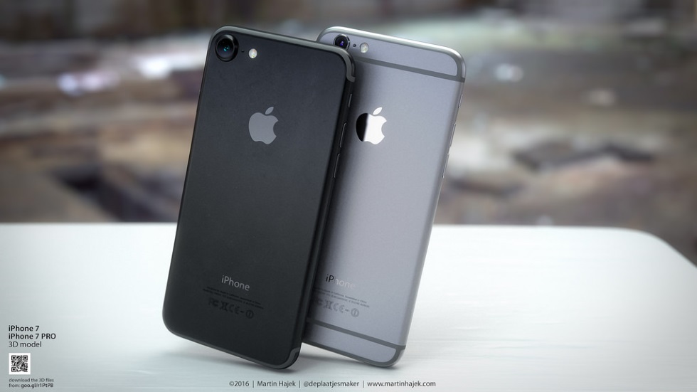 Новым цветом iPhone 7 и iPhone 7 Plus станет глянцевый черный