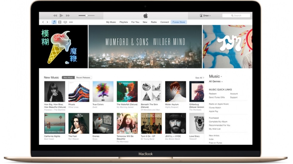 Apple выпустила iTunes 12.5.1 с обновленным дизайном Apple Music