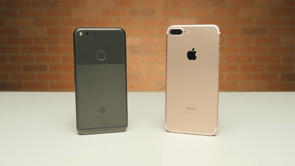 iPhone 7 Plus против Google Pixel XL — «живой» тест производительности