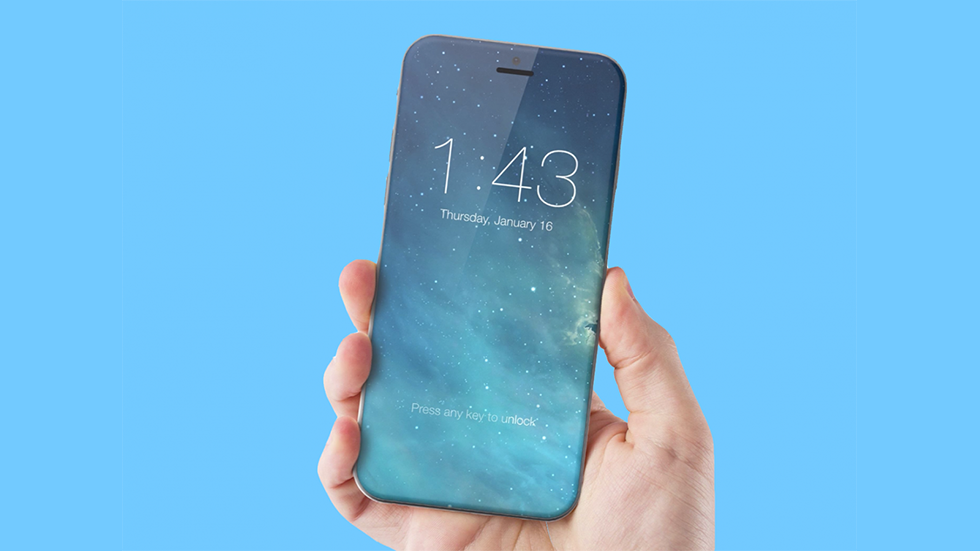 iPhone 8 получит безрамочный дисплей