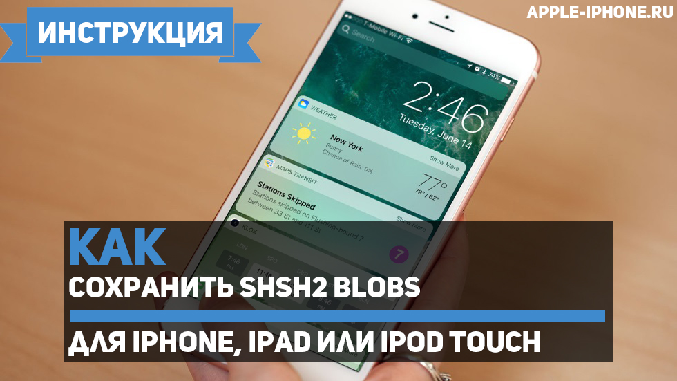 Как сохранить SHSH2 blobs для iPhone, iPad или iPod touch (инструкция для Windows)
