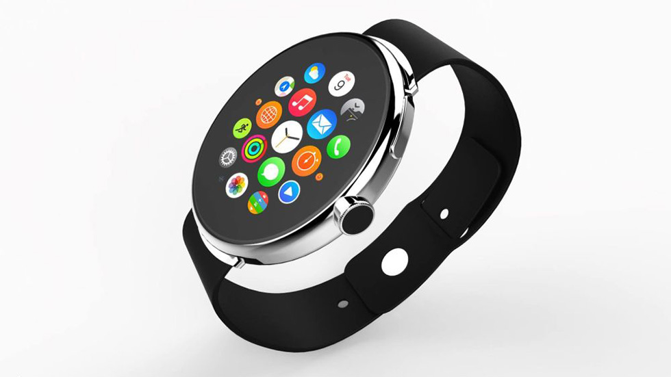 Apple запатентовала Apple Watch с круглым дисплеем