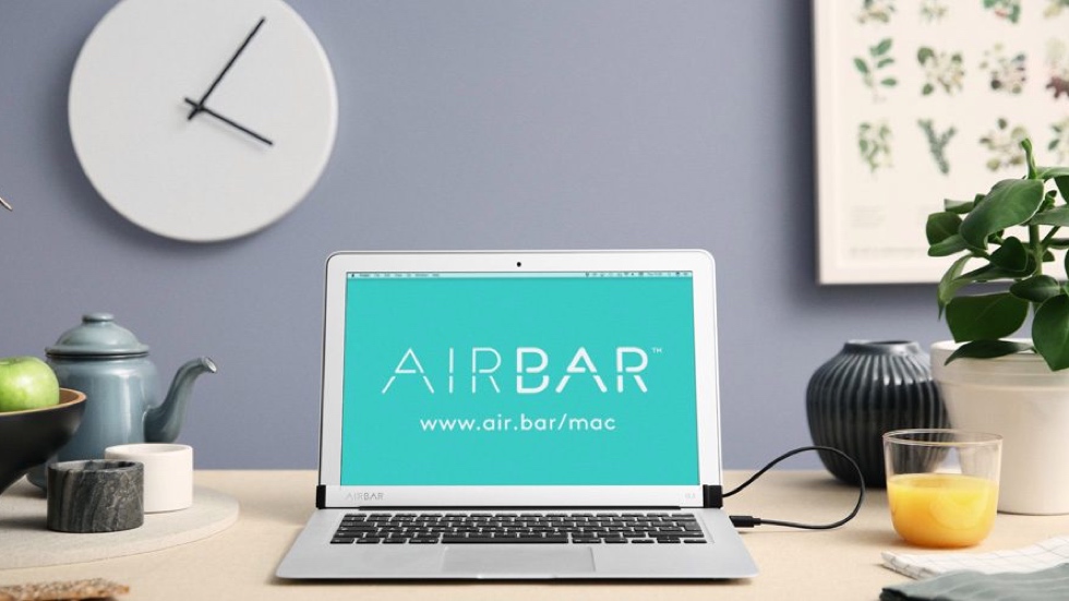 AirBar. Сенсорный экран для MacBook Air