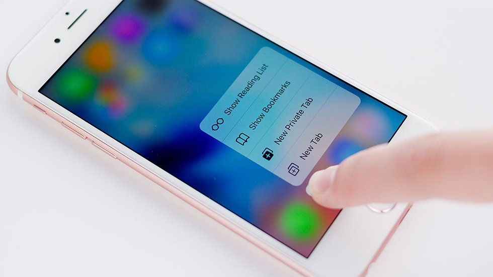 iPhone 8 получит 3D Touch нового поколения