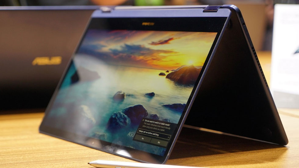 Asus представила самый тонкий гибридный ноутбук ZenBook Flip S