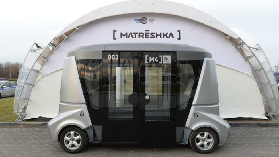 Отечественный ответ Tesla — в России анонсировали беспилотный автобус «Матрешка»