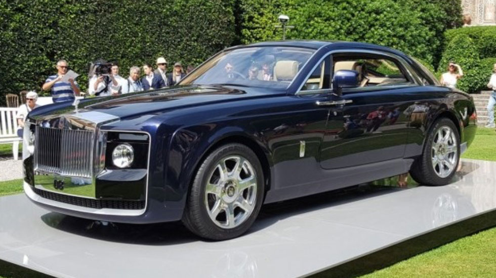Rolls-Royce представила самый дорогой автомобиль в мире — Sweptback за $13 млн
