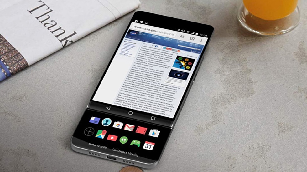 LG V30: смартфоны-слайдеры снова в моде?