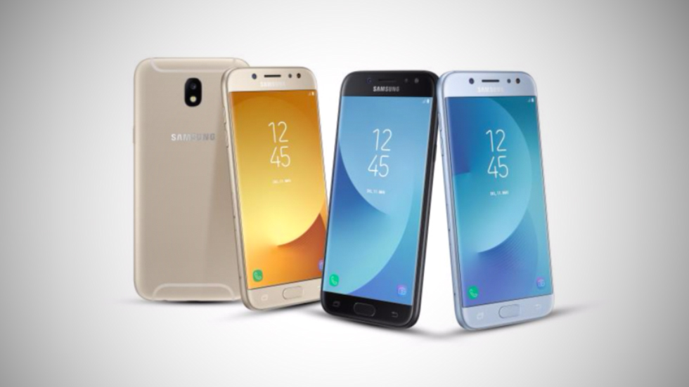 Samsung представила сразу три новых смартфона: Galaxy J3, J5 и J7