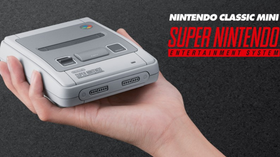 Nintendo представила «микроконсоль» SNES с 21 игрой на борту