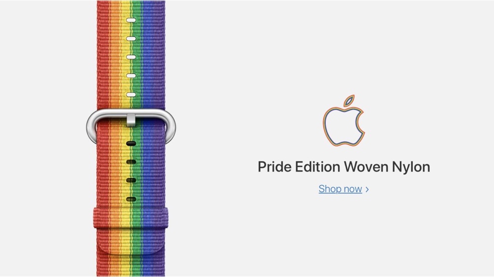 Apple выпустила новый ремешок для Apple Watch под названием Pride Edition