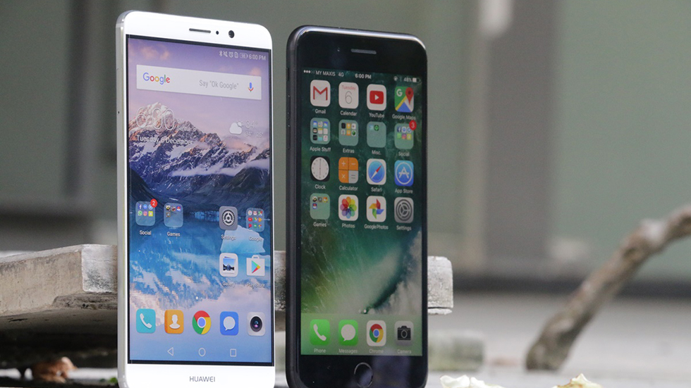 Huawei скоро обгонит Apple по продажам смартфонов