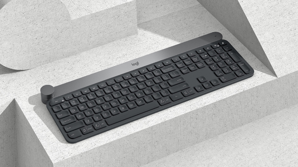 Logitech представила необычную клавиатуру CRAFT с переключателем «Корона»