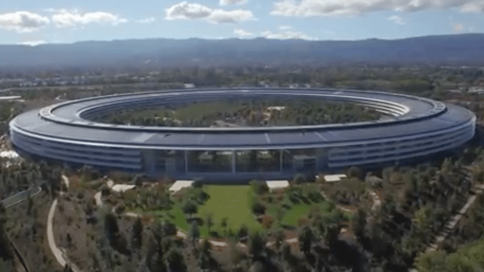 Apple почти достроила кампус Apple Park (видео)